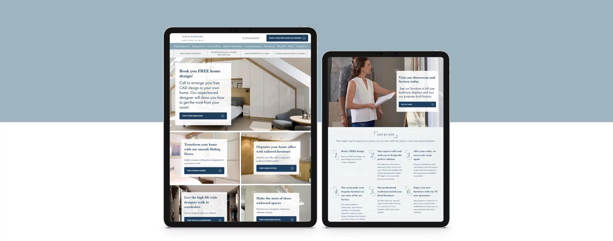 Furniture Website Design