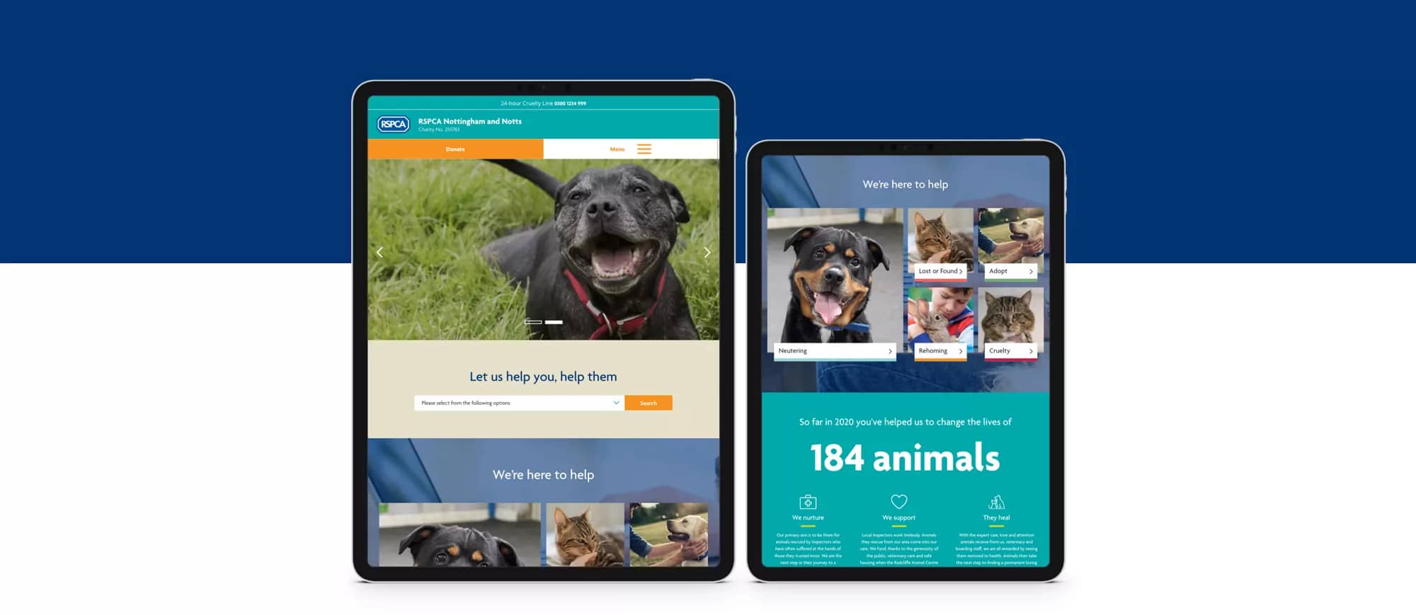 RSPCA Web Designers