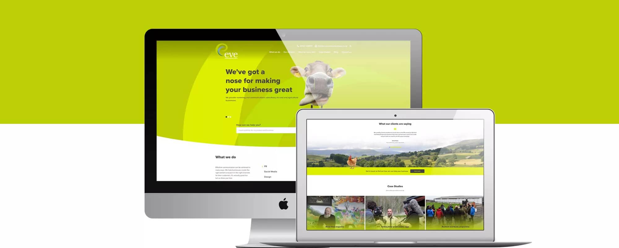 Website Design for PR Companies